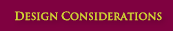 Website Design Considerations
