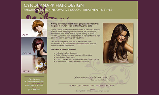 Sonoma County Website Designer